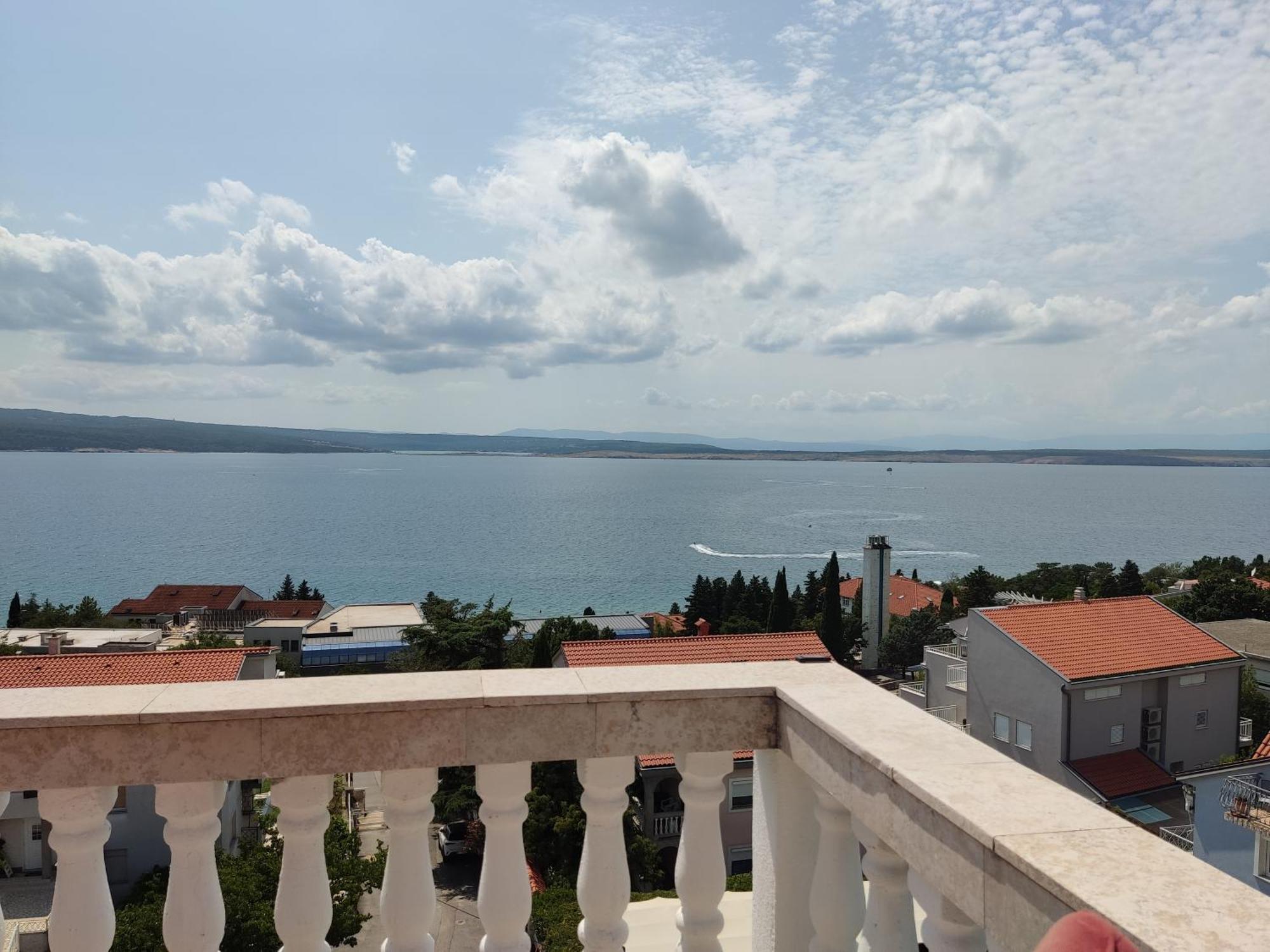 Panorama View Close Sandy Beach 100M To Talasoterapija, Цриквеница Экстерьер фото